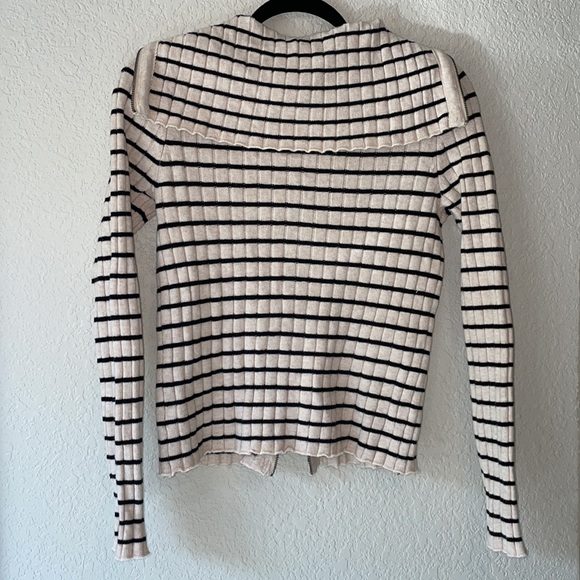 NWOT Double Zip Sweater - Picture 5 of 7